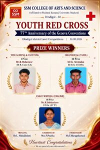 YOUTH RED CROSS PRIZE WINNERS