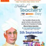 NATIONAL TEACHERS' DAY 26