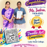 SSM College Doodle Art Congratulations Poster